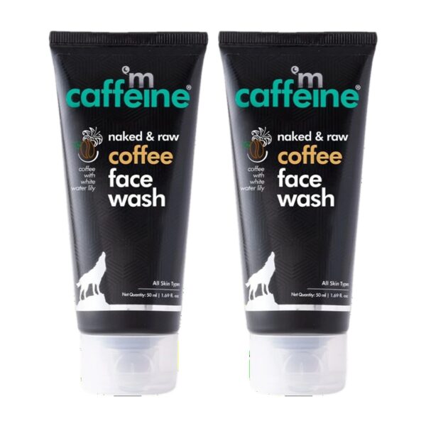mCaffeine Coffee Face Cleanser for Glowing Skin, Dirt Removal, Reduce Face Acne, D TAN  Face Wash (100 ml)
