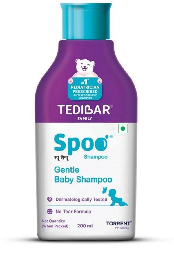 spoo No Tear Formaula Gentle Baby Shampoo from Tedibar Family - B...more