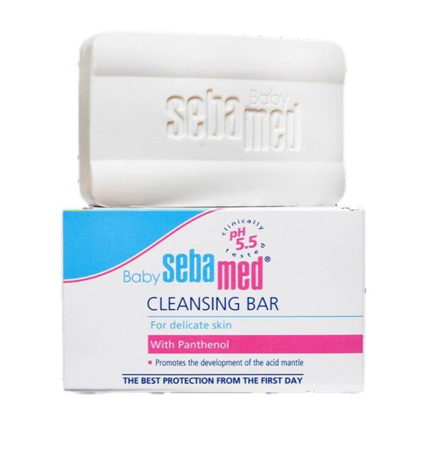 Sebamed Baby Cleansing Bar|pH 5.5 |Newborn bathing|Soap Free|Tear...more